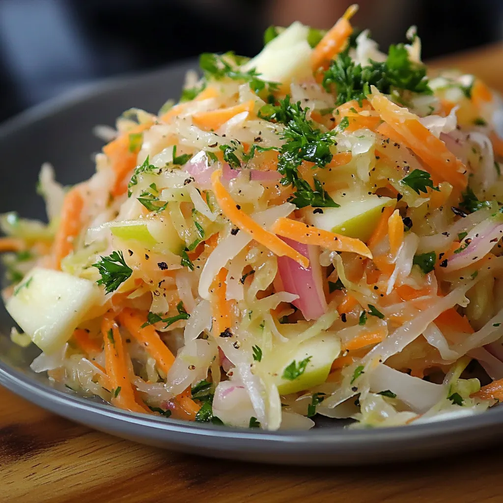 Choucroute froide à l'ancienne revisitée