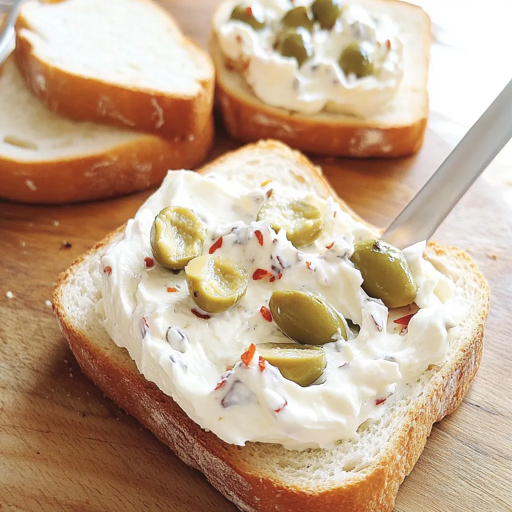 Tartinade olives, rapide et super gourmande