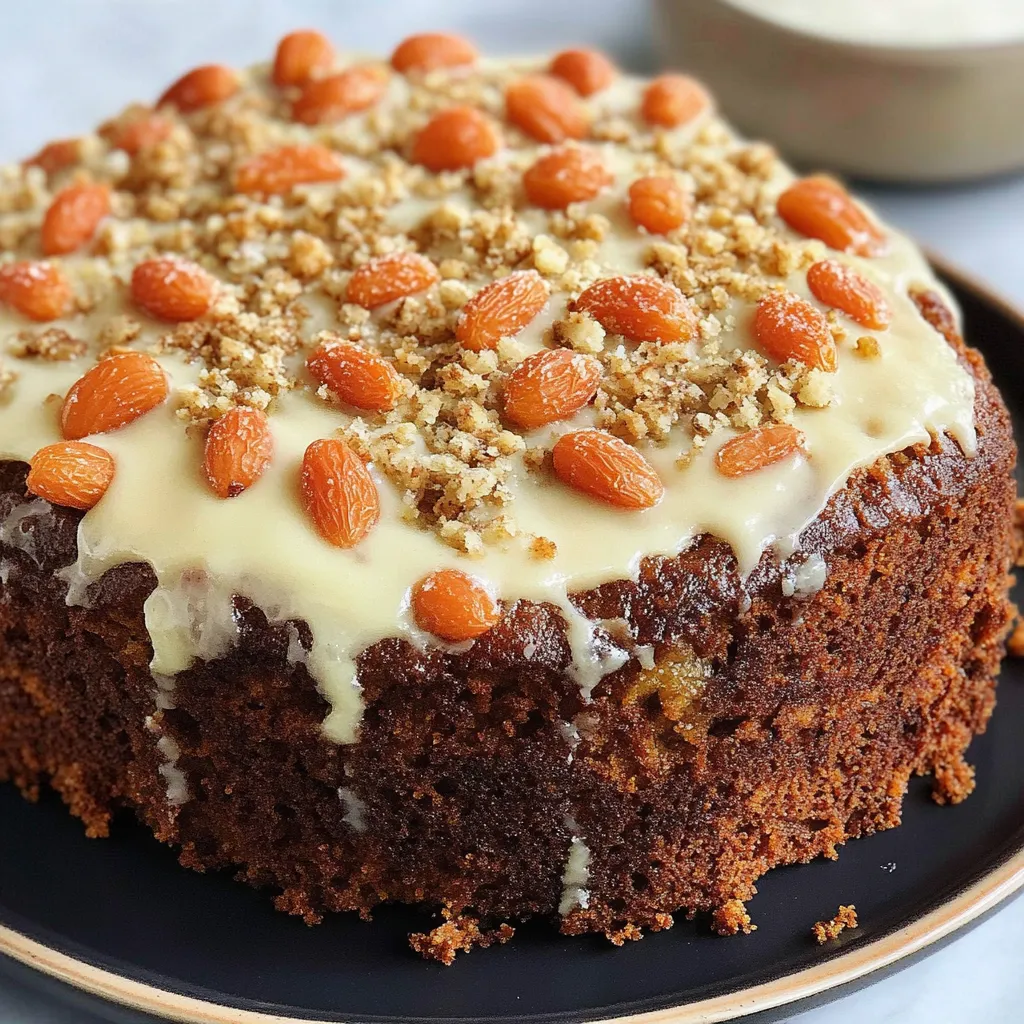 Moelleux carotte sans gluten inspiration Nigella