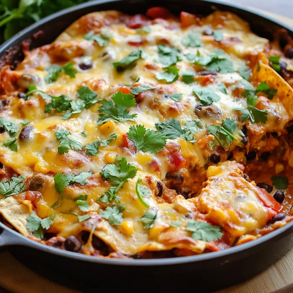 Plat mexicain végétarien aux tortillas ultra simple