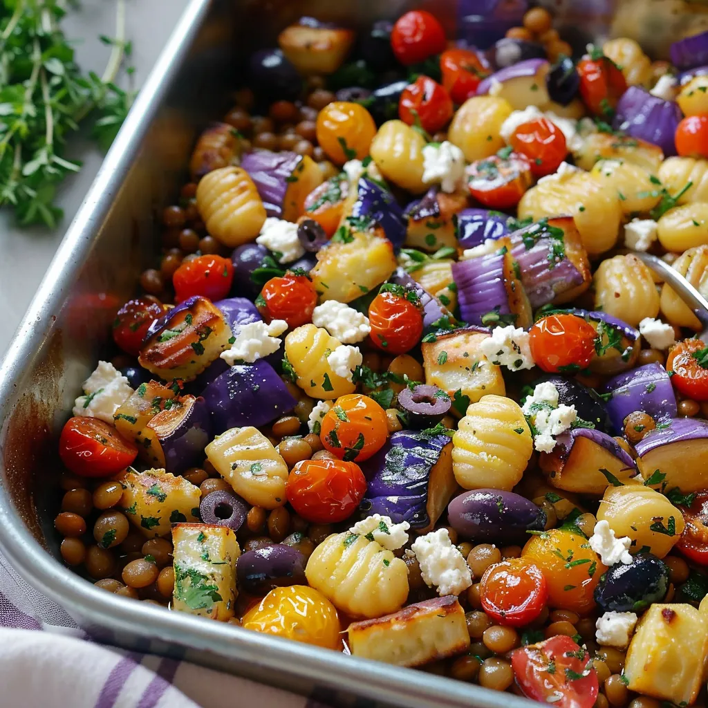 Gnocchis Grecs au Four - Plat Méditerranéen Gourmand