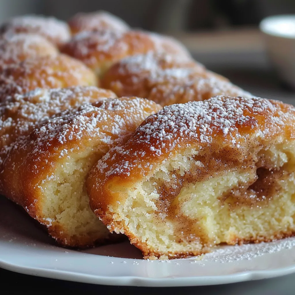 Pain Doux à la Cannelle Style Beignet