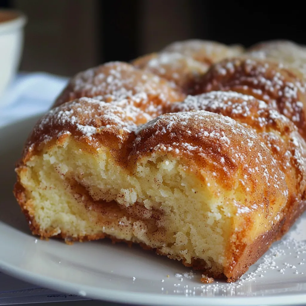 Pain Façon Beignet à la Cannelle - Ultra Moelleux
