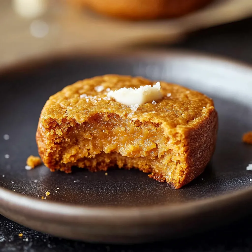 Petits Pains à la Patate Douce sans Gluten Nappés de Beurre Miellé