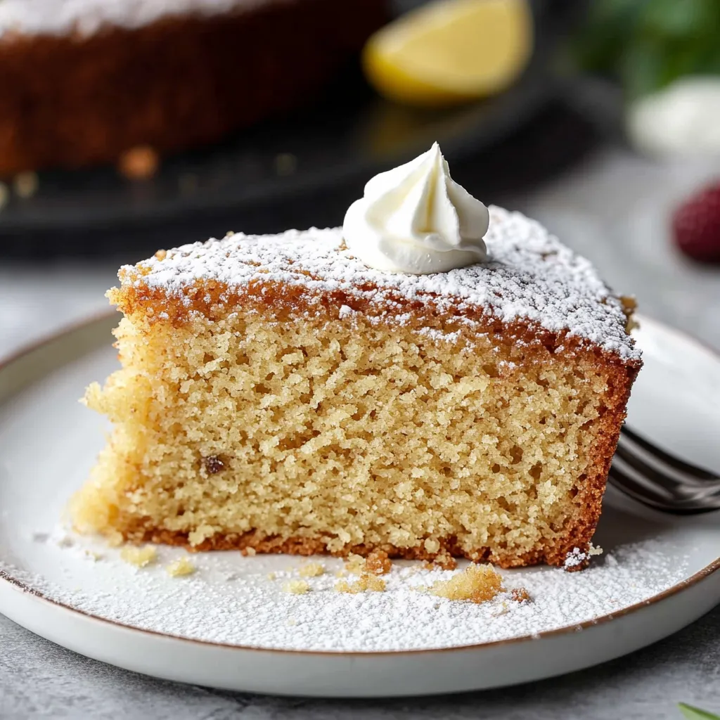 Gâteau moelleux au thé irlandais