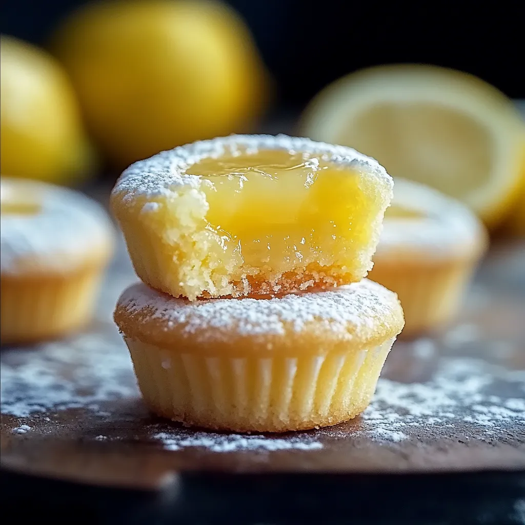 Petits sablés citronnés fondants