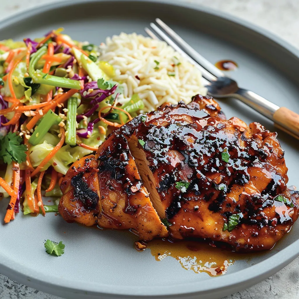 Poulet Chipotle Miel Citron Vert Grillé et Epicé
