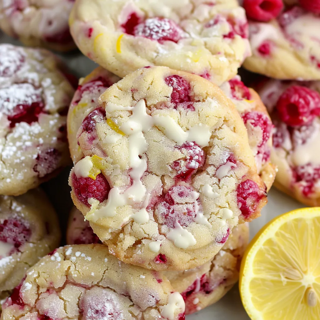 Cookies Citron Framboise Sans Gluten Facile Très Gourmand