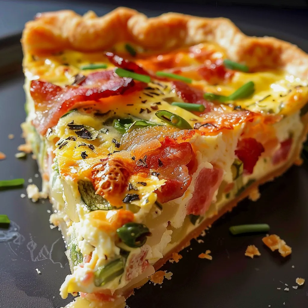 Quiche maison facile et super gourmande