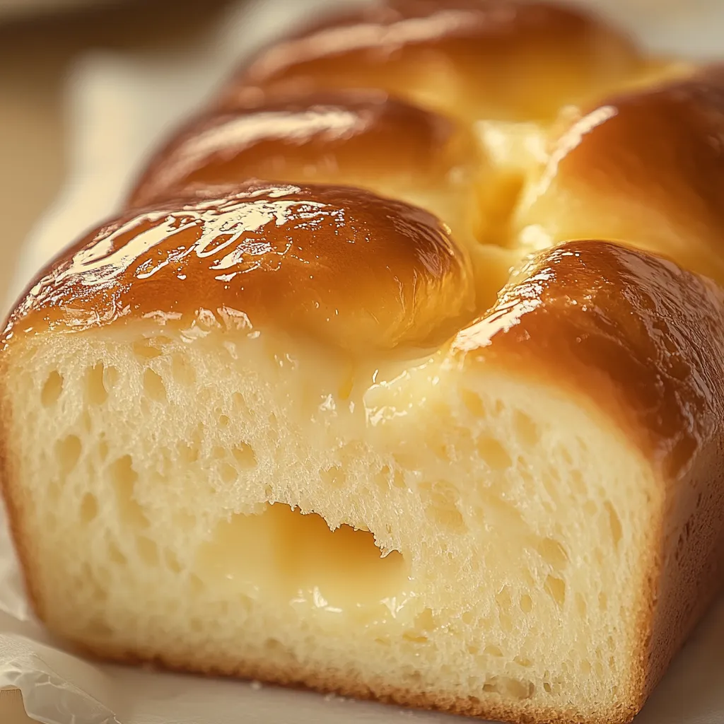 Pain moelleux au lait concentré sucré