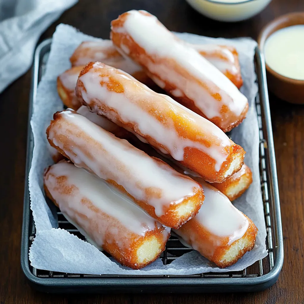 Délicieux bâtonnets glacés