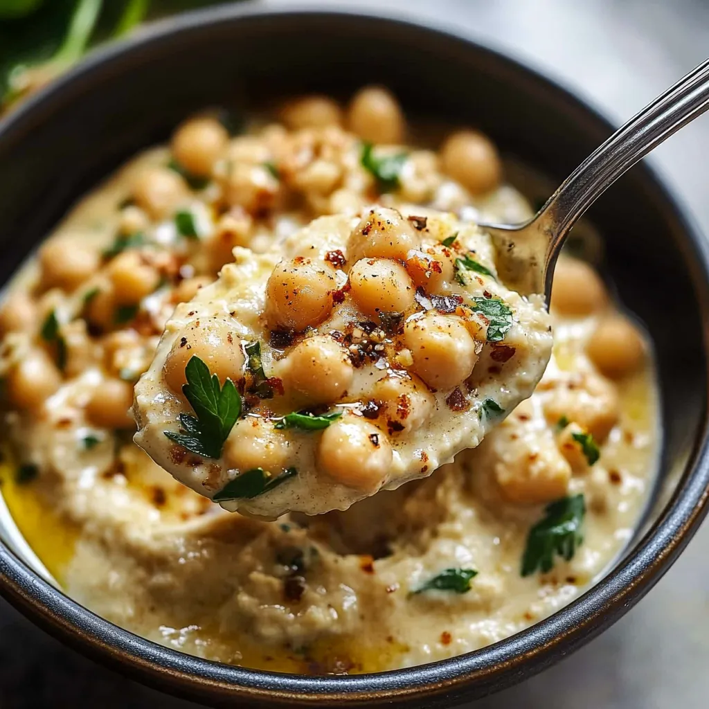 Musabaha Pois Chiches Tahini Crémeux