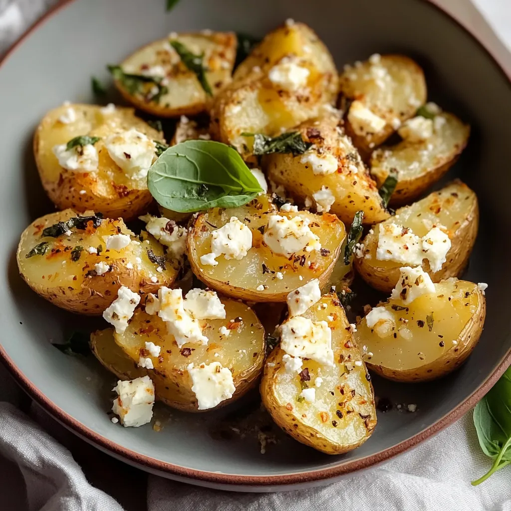 Feta et Pommes Gratins au Four