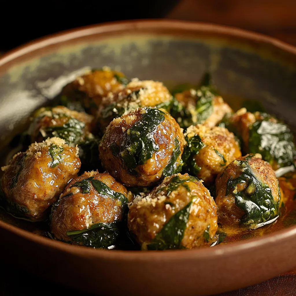Boulettes italiennes à base de pain et d’épinards du Trentin