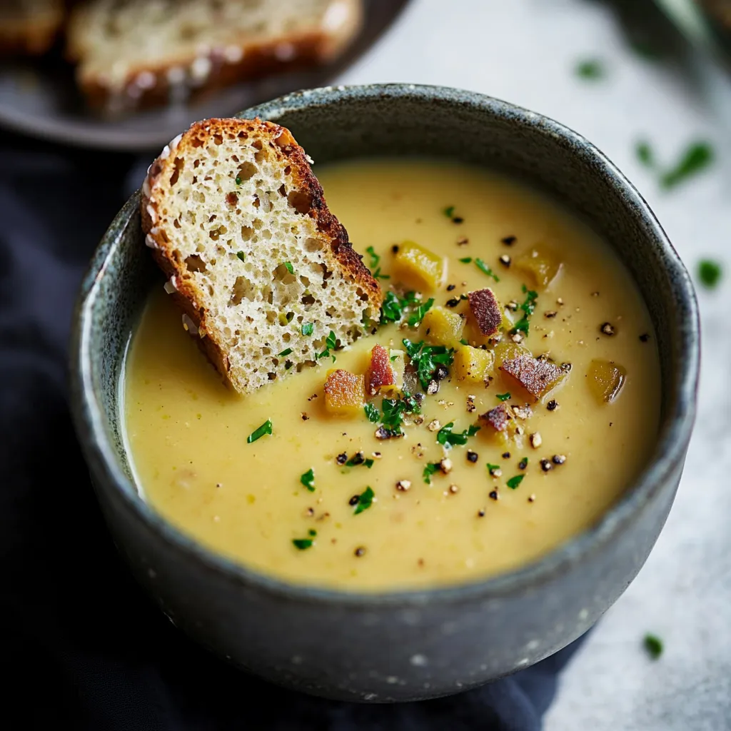 Soupe aux Légumes, Brocoli et Pommes de Terre