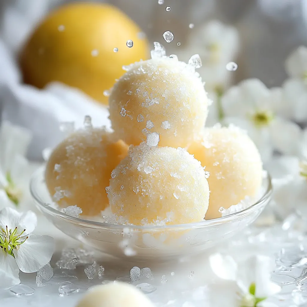 Petits Flocons Citronnés, Biscuits Fondants et Acidulés