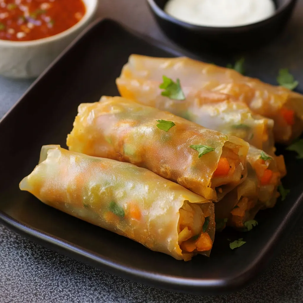 Un twist frais et léger sur le classique samosa indien
