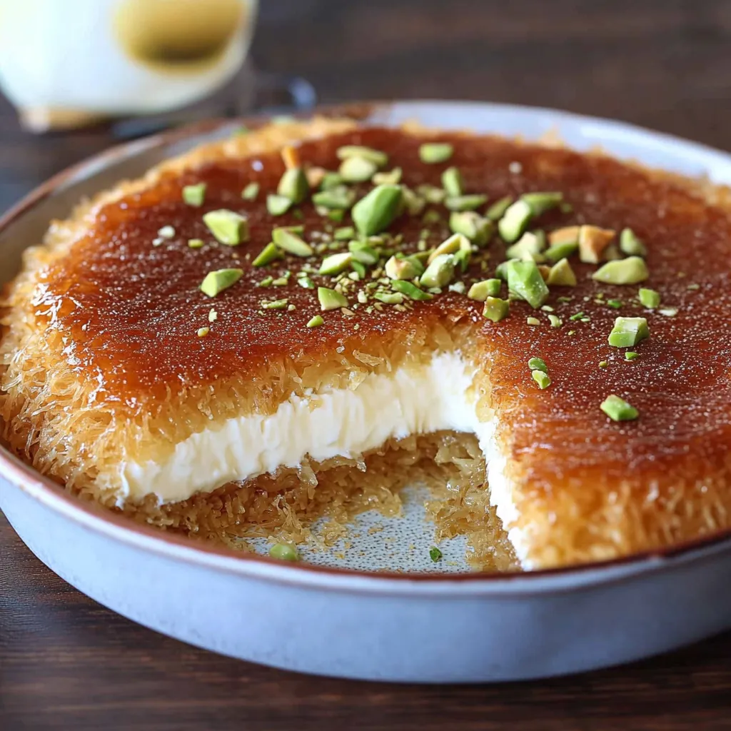 Kunafa Croustillant Vegan