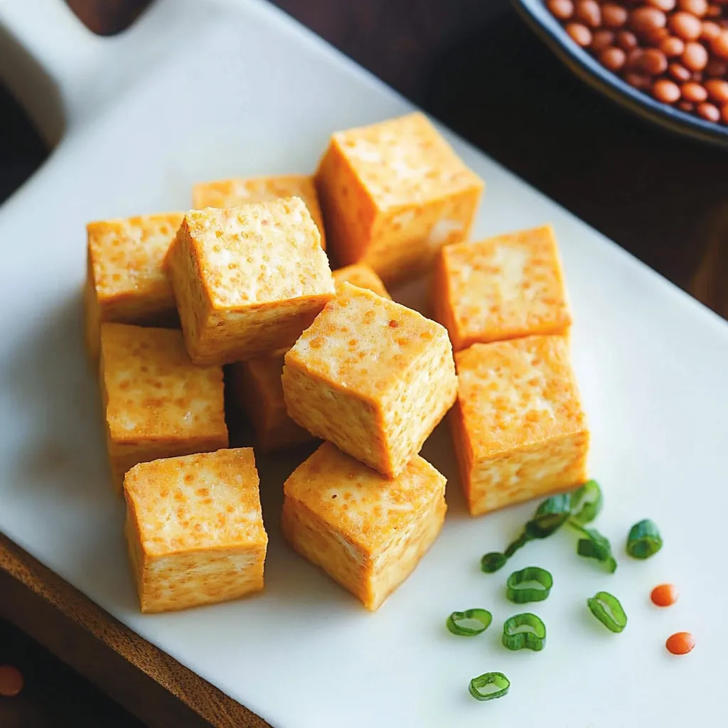 Innovation en cuisine : un tofu maison avec un seul ingrédient, sans soja, rapide à préparer