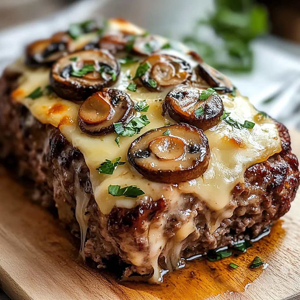 un pain de viande ultra-savoureux, alliant la richesse du bœuf et du porc