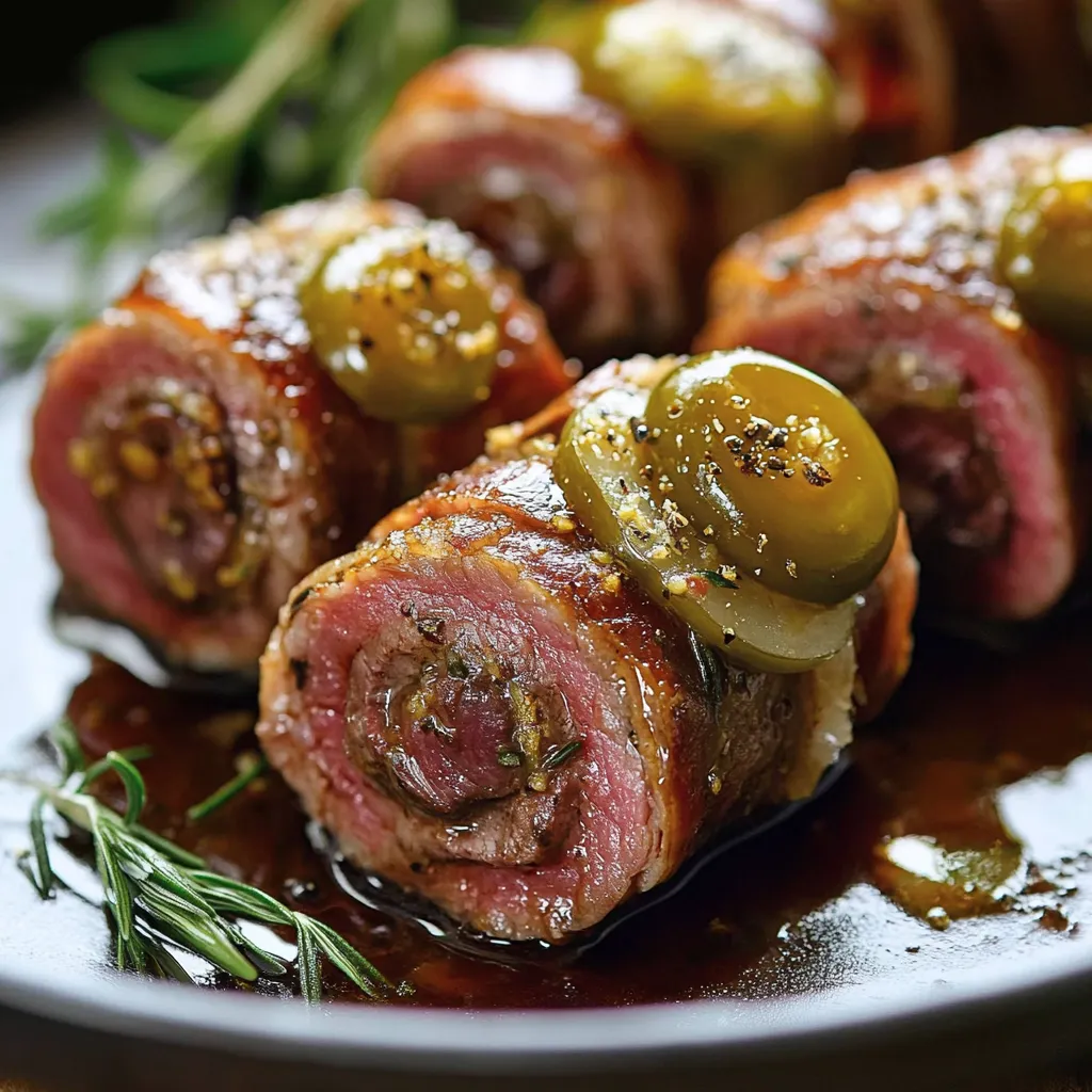 Délicieux Rouleaux Bœuf
