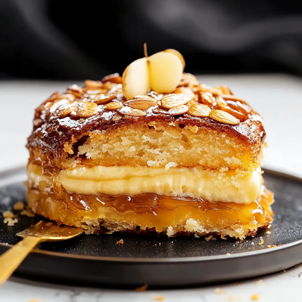Gâteau Miel Amandes