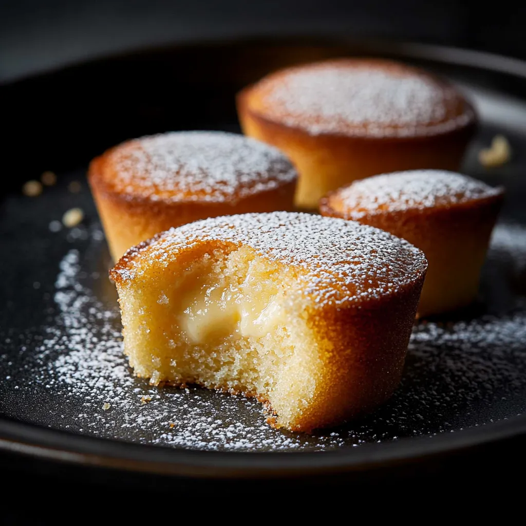 Gâteau moelleux imbibé d'une sauce au beurre chaud, sucre et vanille, un dessert réconfortant