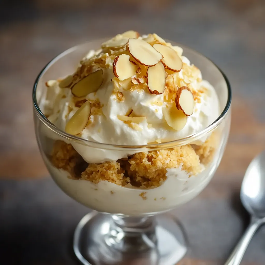Délicieux dessert crémeux écossais