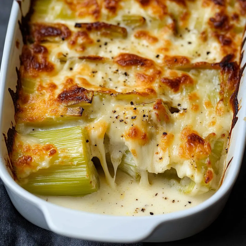 Délicieux oignons caramélisés gratinés avec une sauce savoureuse