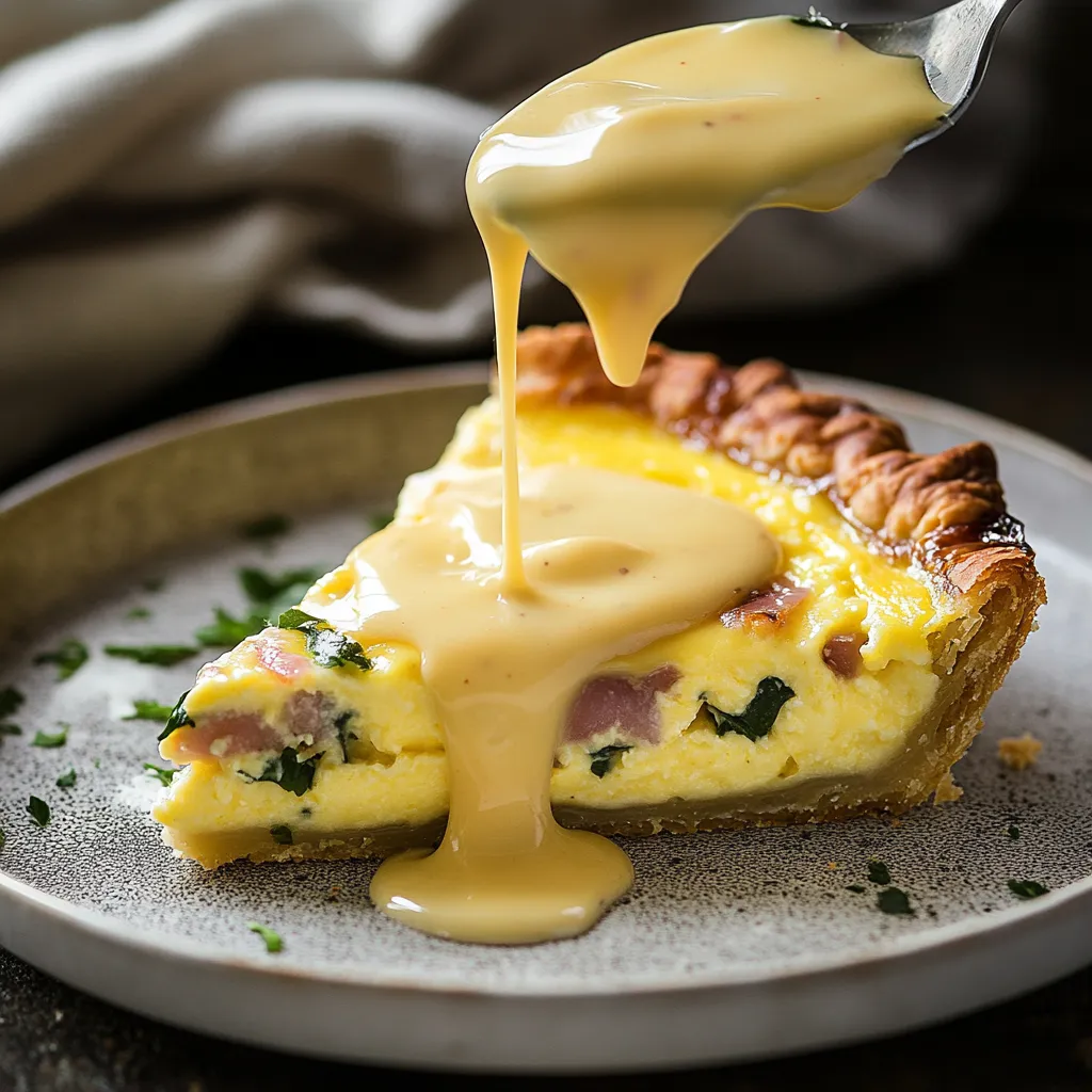 Délicieuse quiche hollandaise