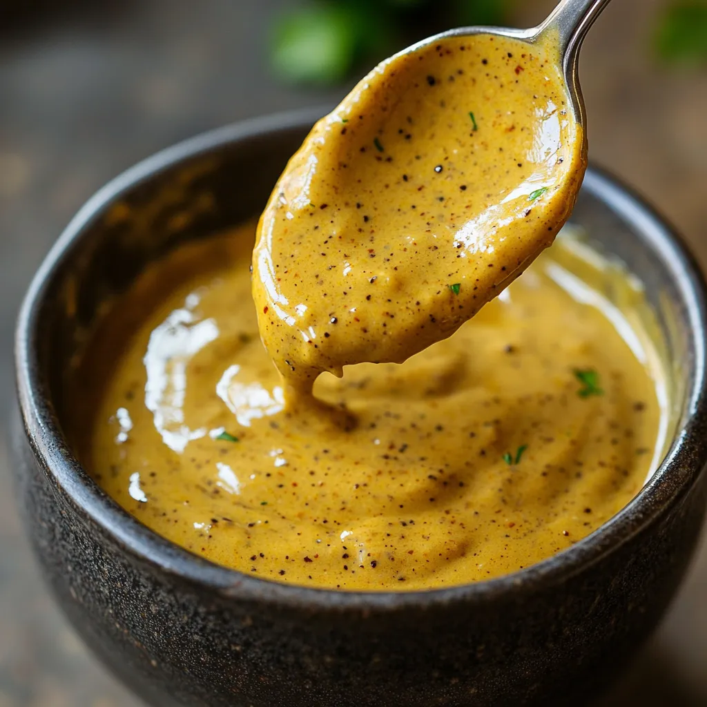 Moutarde sucrée épicée maison