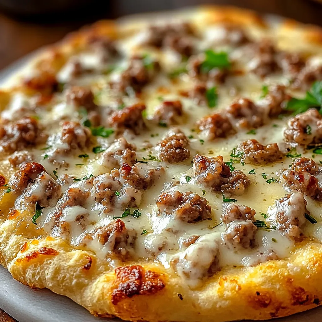 Délicieuse pizza matinale aux saveurs maison