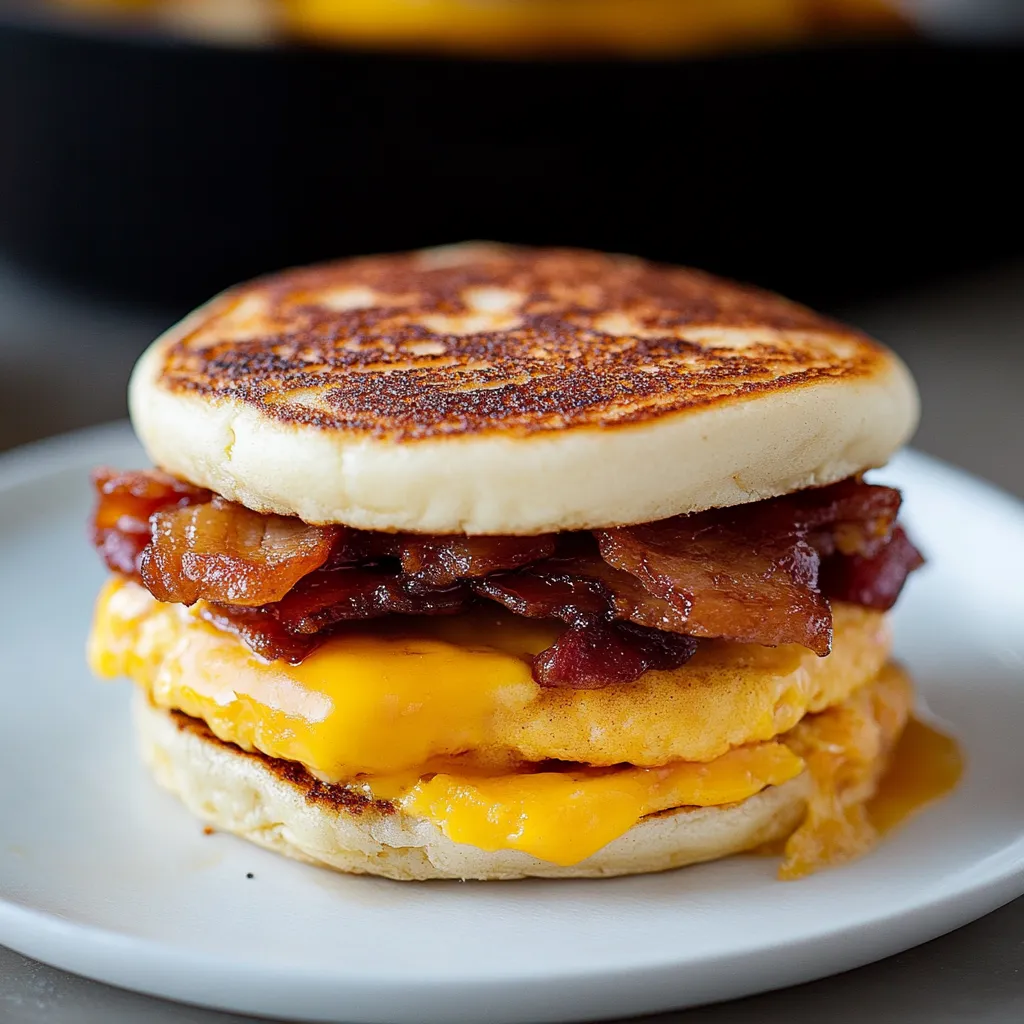 Sandwich maison style McGriddle