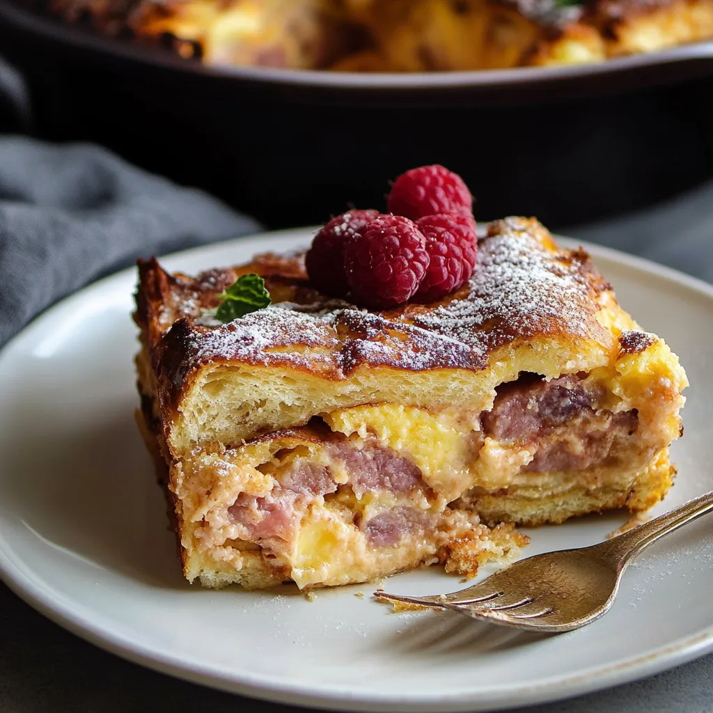 Préparez une casserole Monte Cristo parfaite