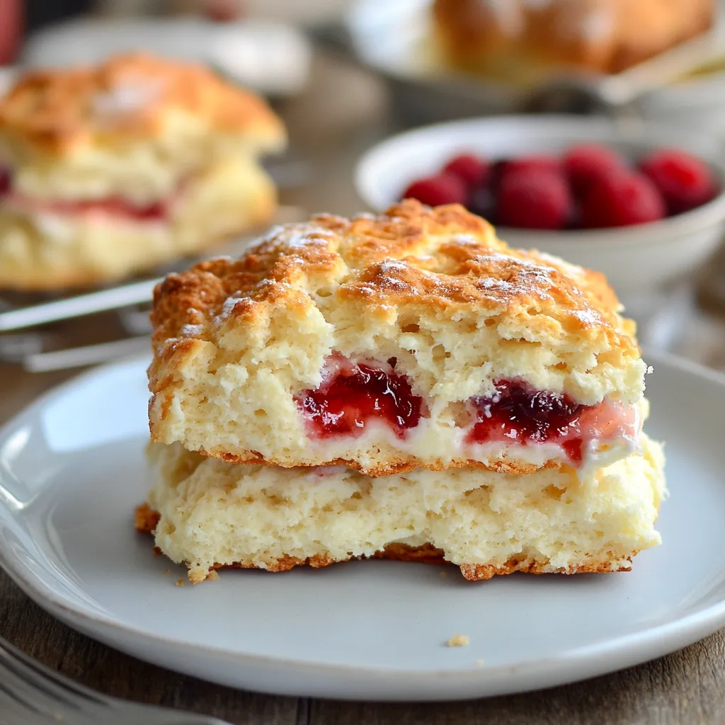 Scones maison légers et moelleux avec technique de laminage