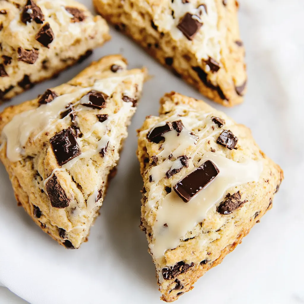 Délices scones chocolat espresso