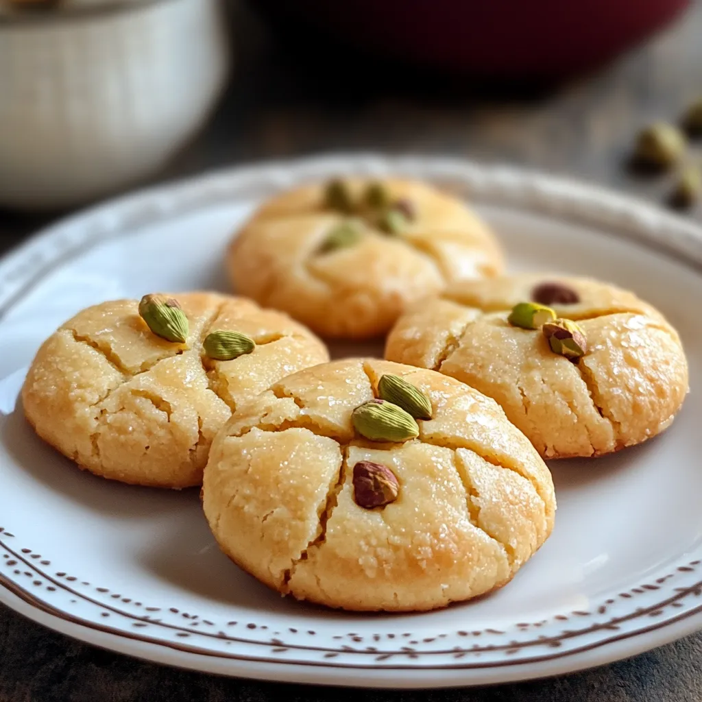 Apprenez à préparer des nankhatai parfumés à la cardamome