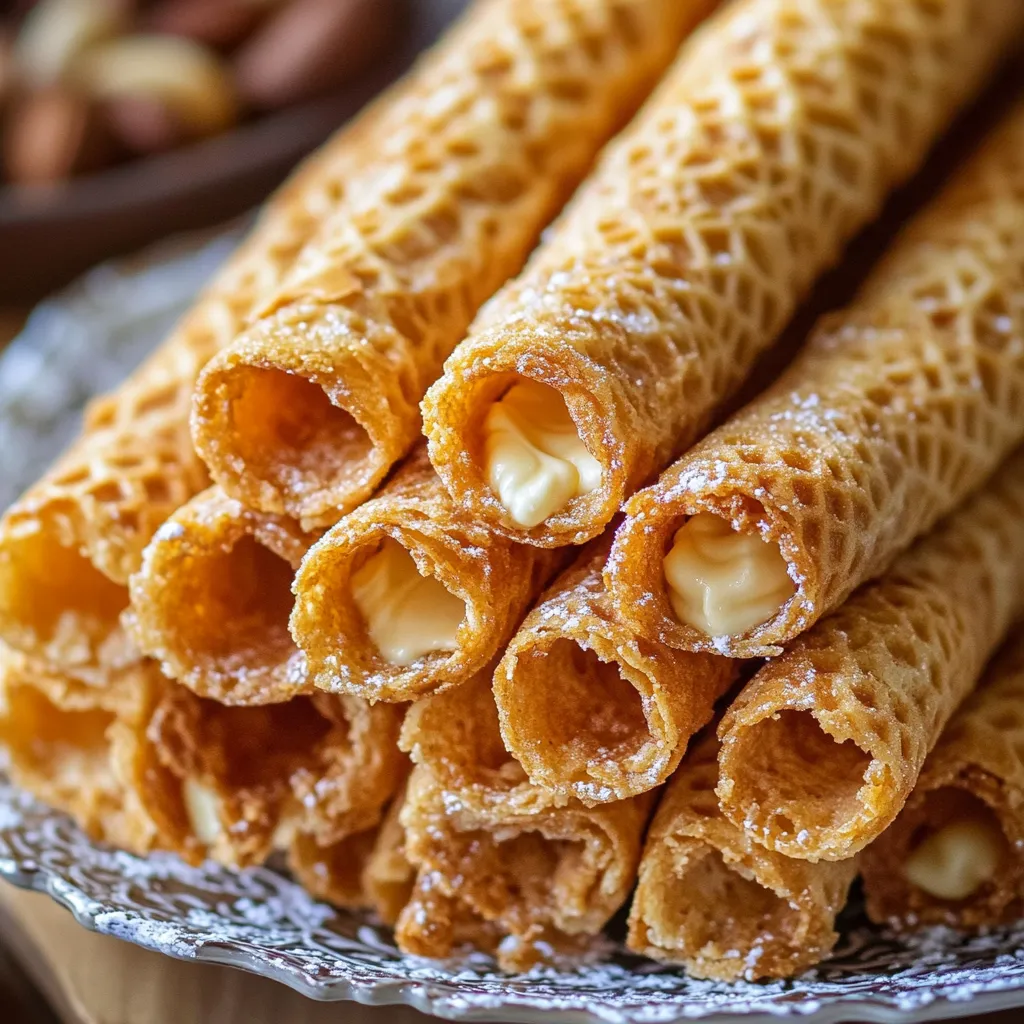 Gaufres croustillantes dulce leche