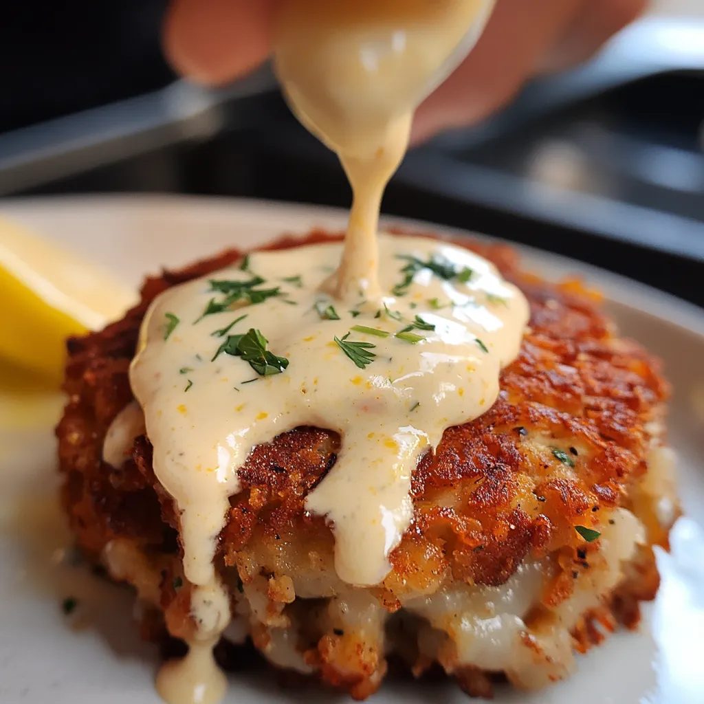 Préparez délicieuses galettes de crabe épicées avec aioli citronné