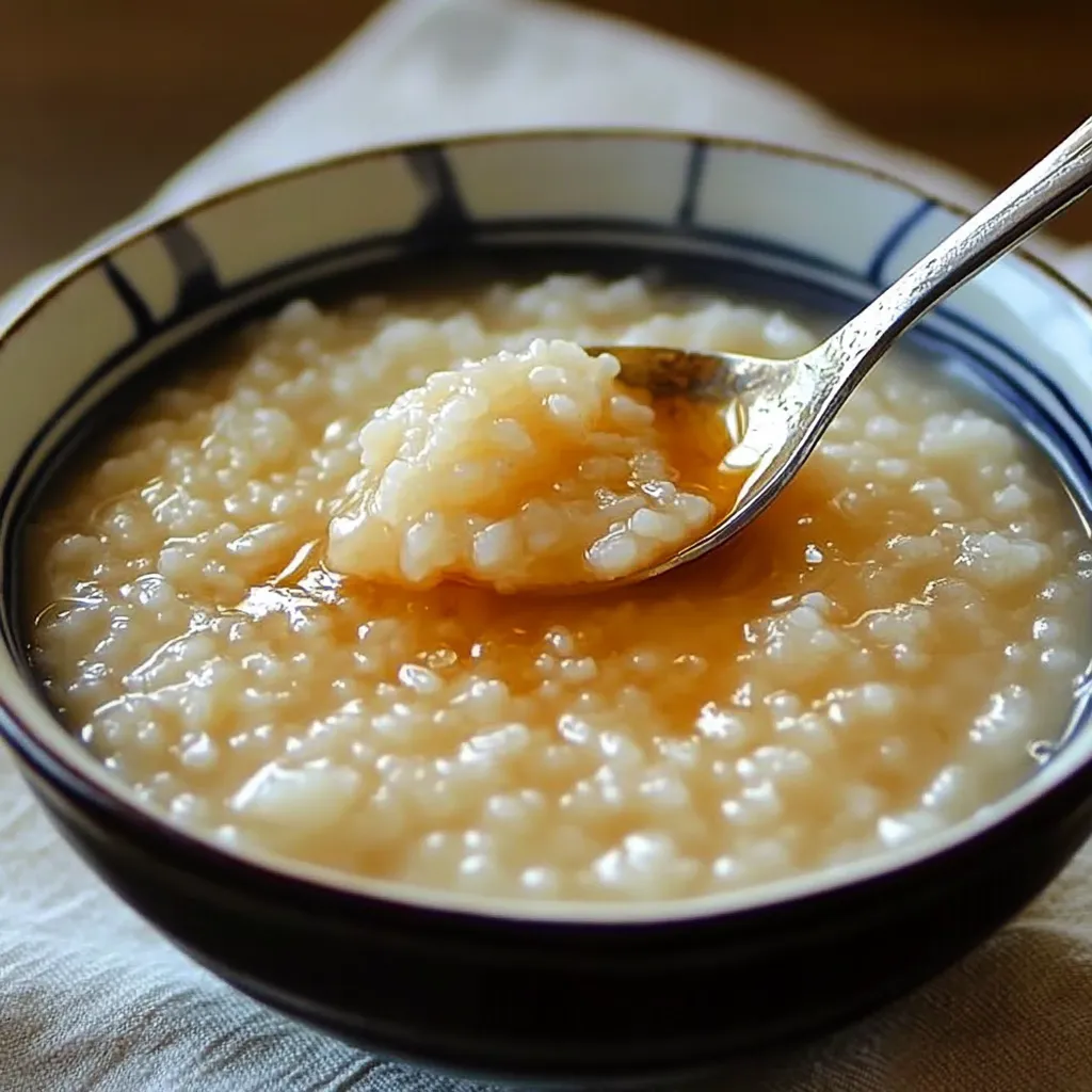 Ginger miel et riz japonais