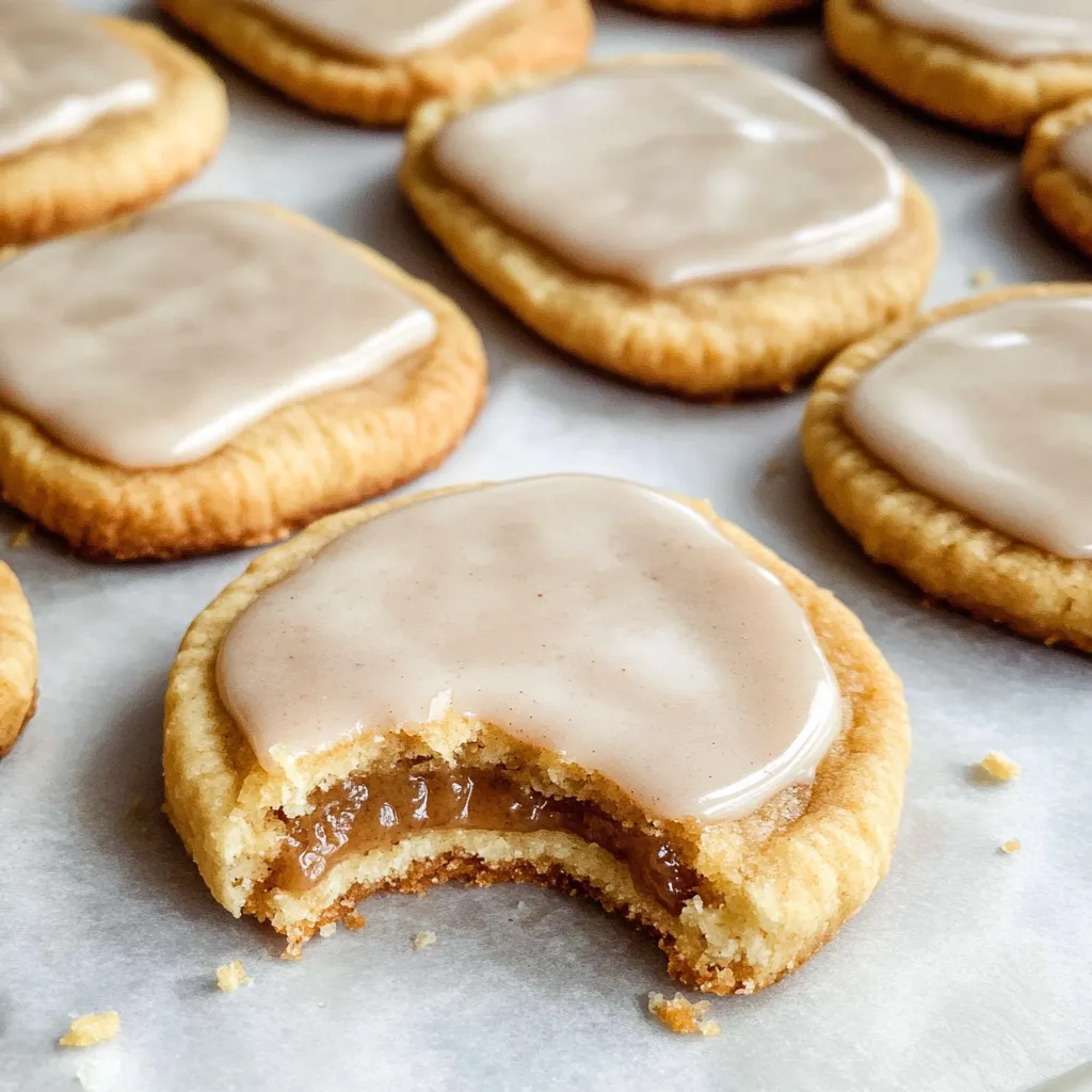 Biscuits fourrés sucre brun