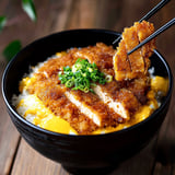 Katsudon avec porc et riz