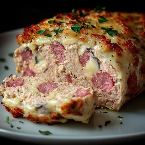 Pain de viande cordon bleu